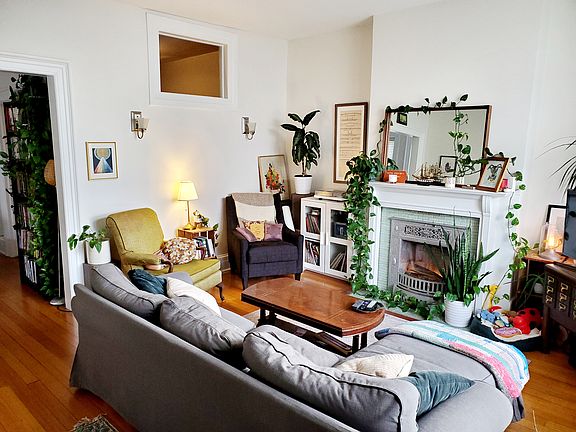 Living room from front door.