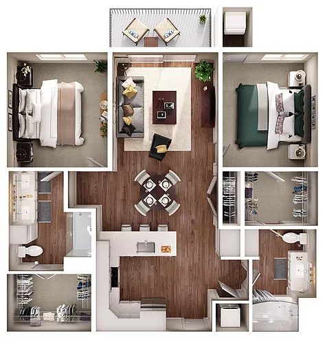 Floor plan Hamilton