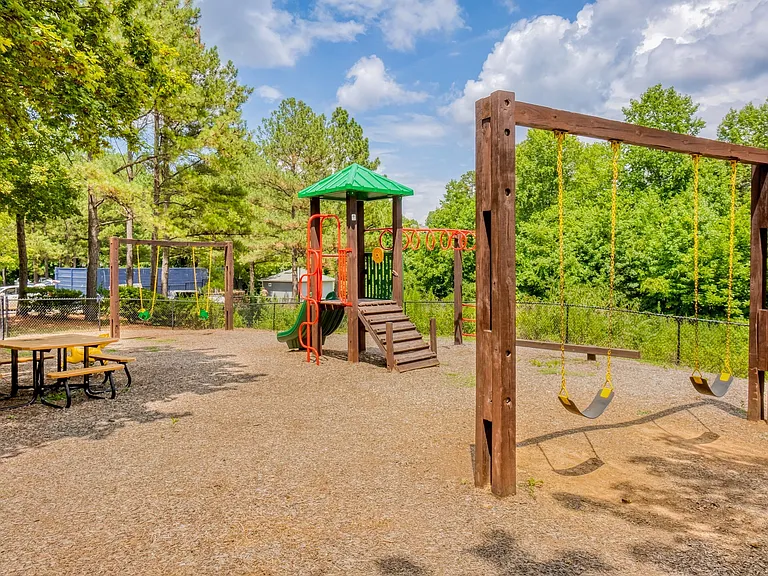 Featuring a playground and picnic area