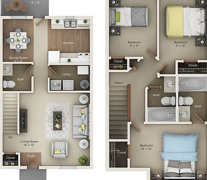 The Vista Apartments and Townhomes — Photo 32