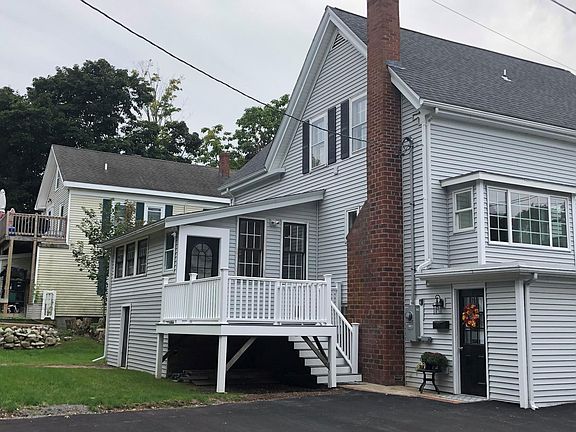 Side entrance, deck, and dedicated off-street parking.