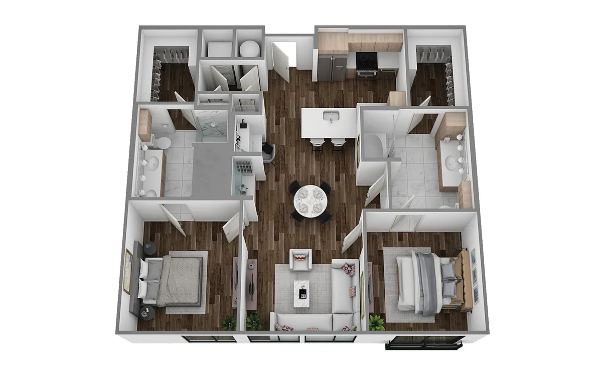 Floor plan B4