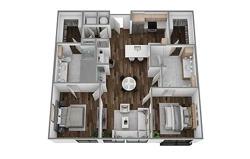 Floor plan B4