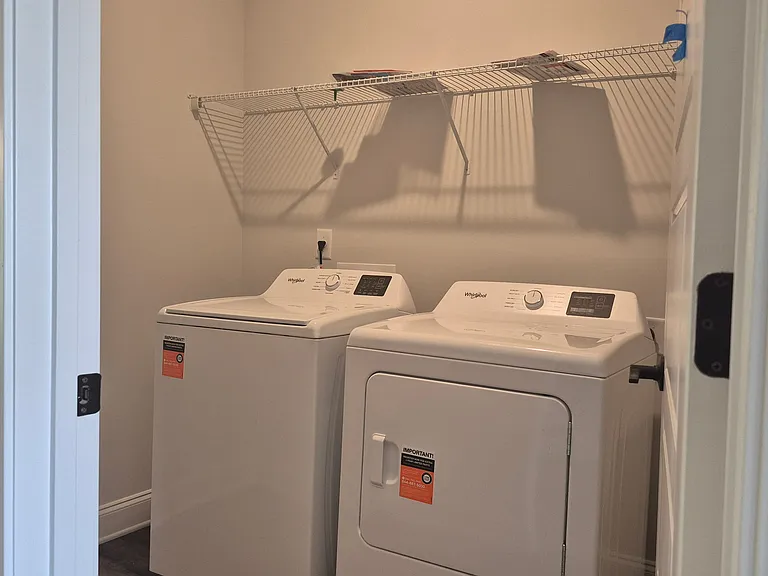Washer and dryer