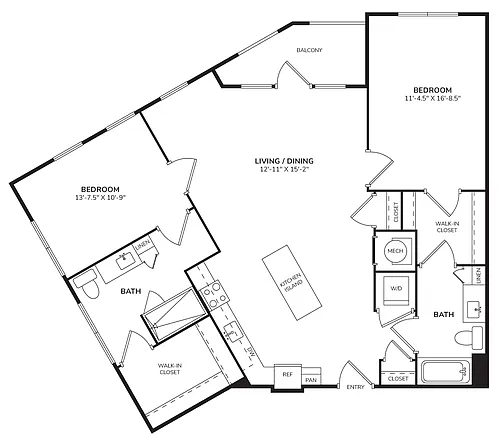 Floor plan BX2