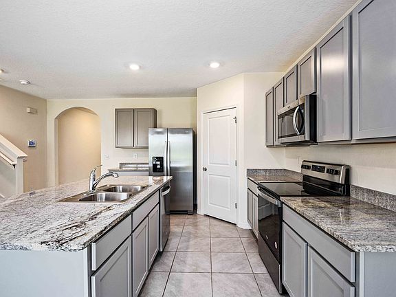 Lots of cabinet space and large pantry