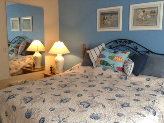 Two huge closets in bedroom