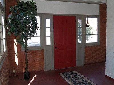 Enclosed Porch Entry