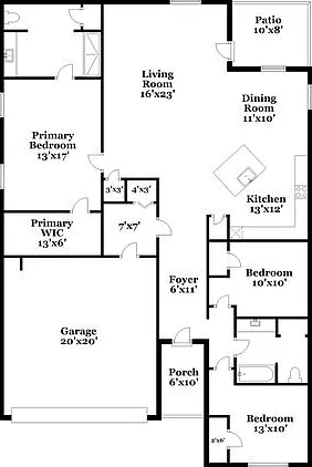 3 bed, 2.0 bath, 1572 sqft, $2,200 — Photo 3
