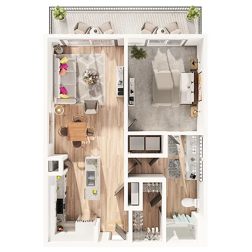 Floor plan A1F