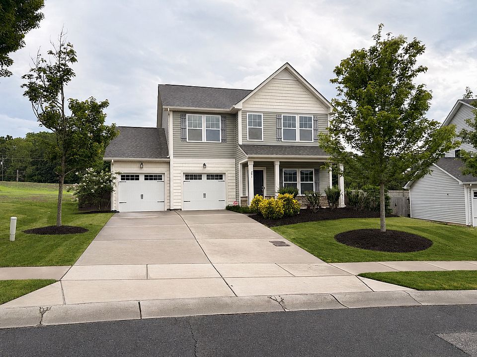 2-story single family home with 2-car garage
