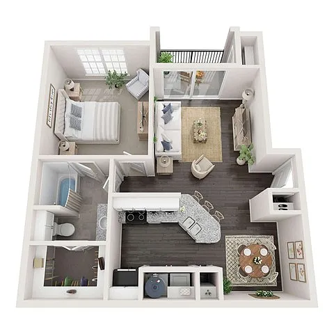 Floor plan Brazos