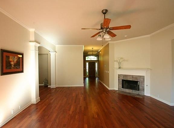 View from within the family room.