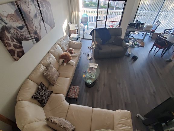 Living room from second floor.