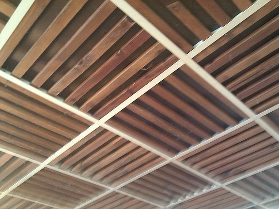 Living room ceiling