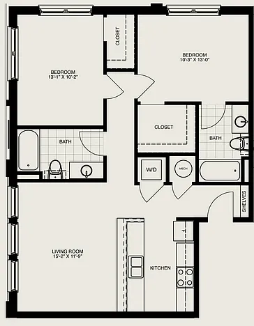 Floor plan B9