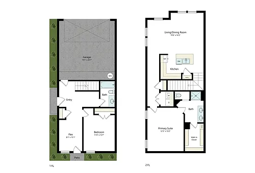 Floor plan Almond