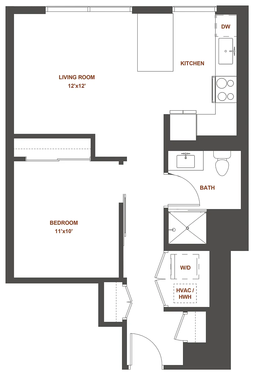 Floor plan Jr1-B