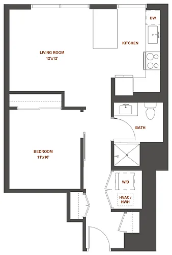 Floor plan Jr1-B