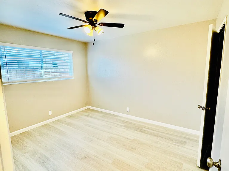 Bedroom 1 with walk-in closet