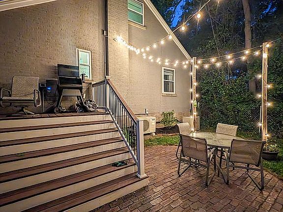 Deck and patio