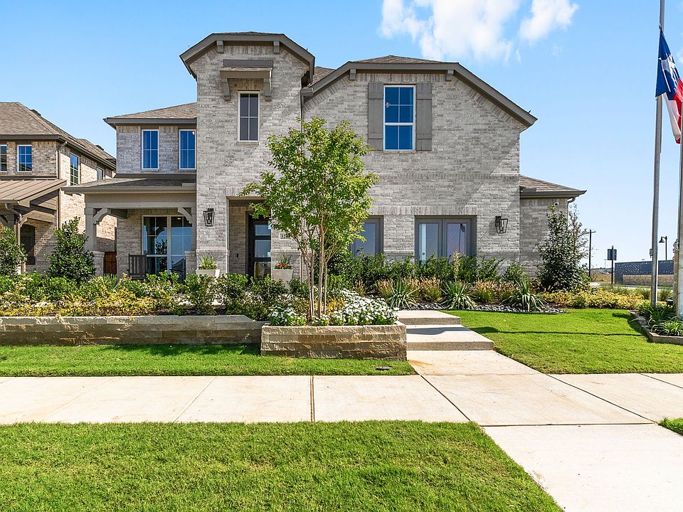 Plan 1542 front elevation by American Legend Homes