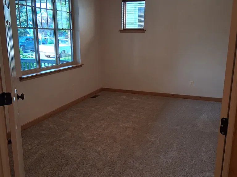 master bedroom, new carpet