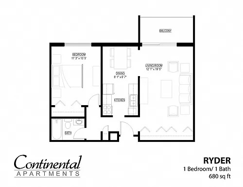 Floor plan Ryder