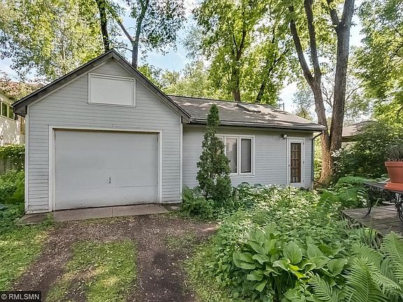 Detached studio and garage