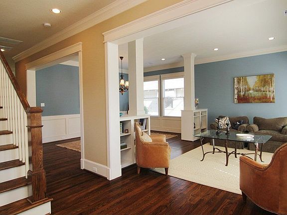 805 Tulane Street- Living and Dining Room