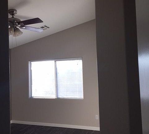 Master has cathedral ceilings and walk-in Closet