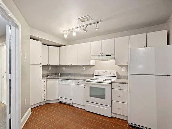 the kitchen