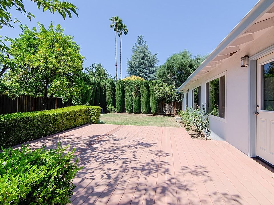 Backyard with Fruit Trees
