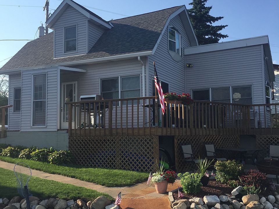 View of home from lake
