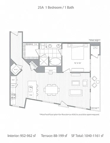 Floor plan A25
