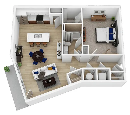 Floor plan The Channel I