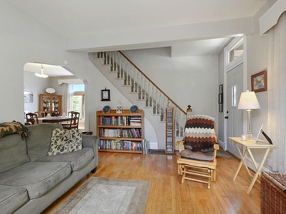 The hardwood floors are beautiful!