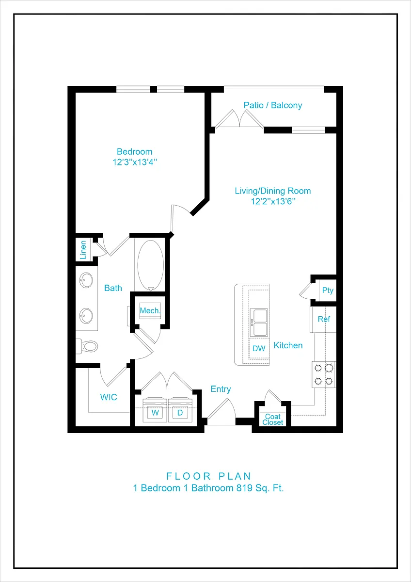 Floor plan A8