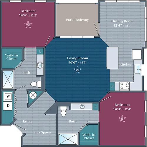 Floor plan Crew