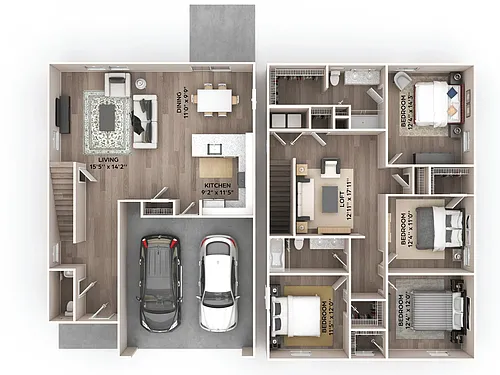 Floor plan DT-D2