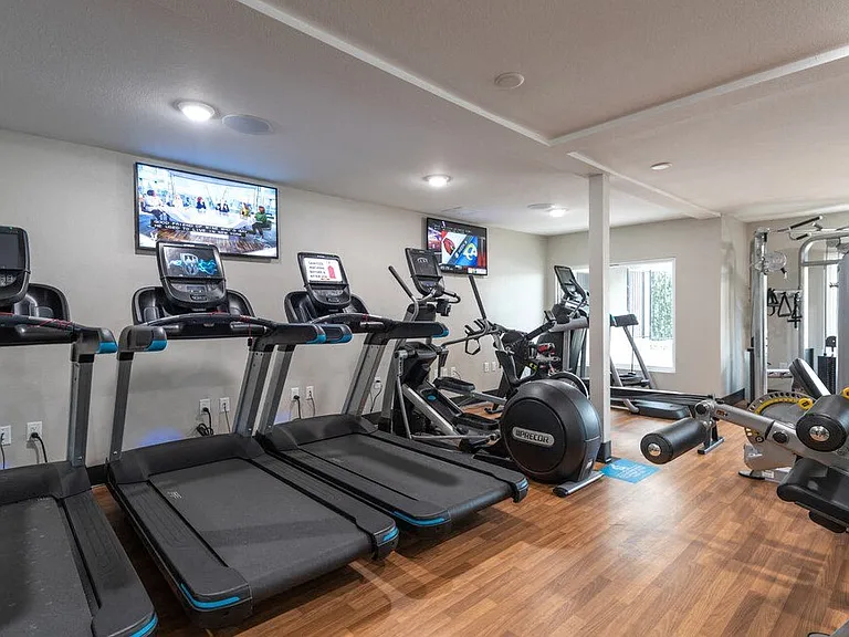 Fitness Center with Cardio Equipment