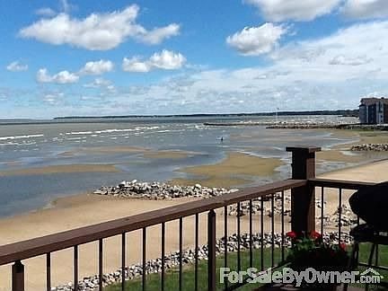 View of Catawba Island from deck