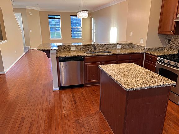 Kitchen and living room
