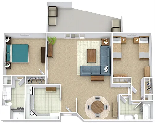 Floor plan Mercer