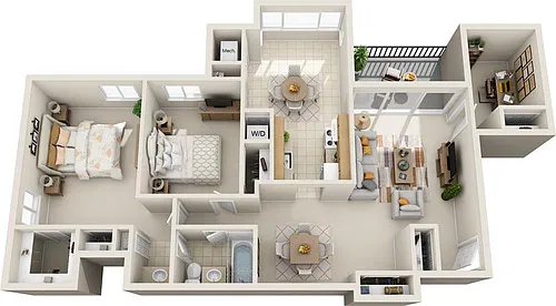 Floor plan Birchwood (PPF)