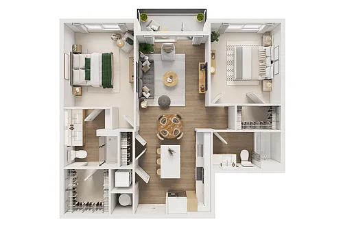 Floor plan B2A