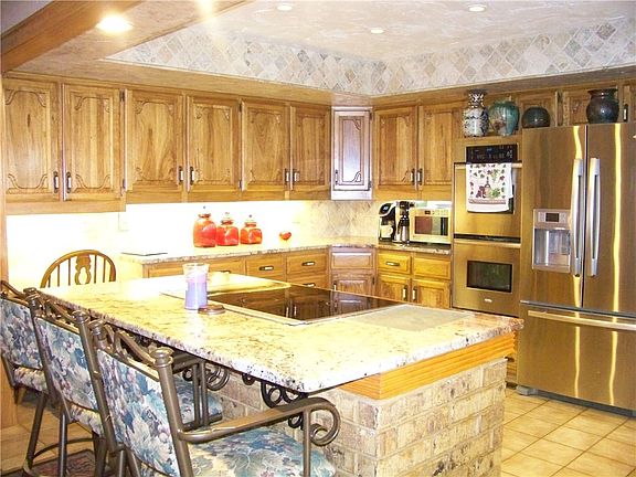 Beautiful Walnut cabinets and woodwork throughout the home