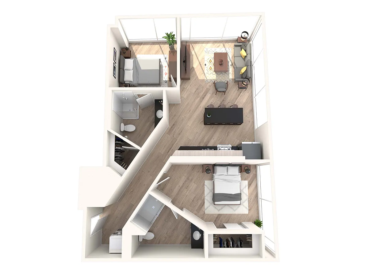 Floor plan B1
