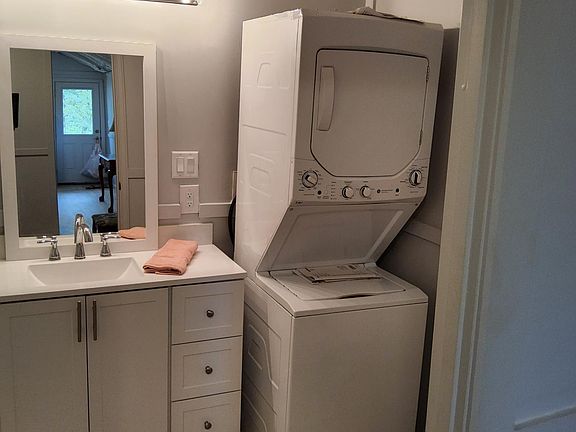 new stacked washer and dryer