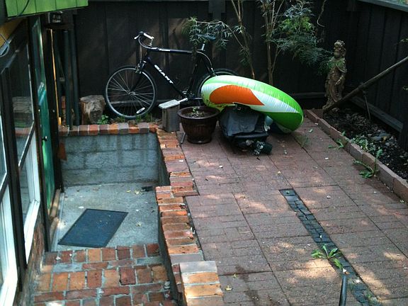 Stairs and Patio